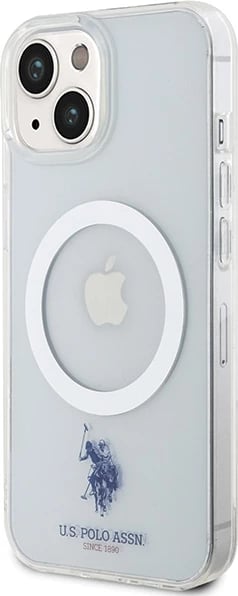Mbështjellës U.S. Polo Assn. USHMP15SUCIT për iPhone 15 6.1", MagSafe, Transparent Mbështjellës U.S. Polo Assn. USHMP15SUCIT për iPhone 15 6.1", MagSafe, Transparent