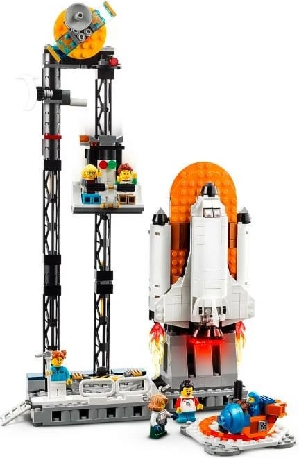 Set lodrash LEGO Creator 31142 Cosmic Roller Coaster, 874 pjesë, plastikë, për fëmijë 9+