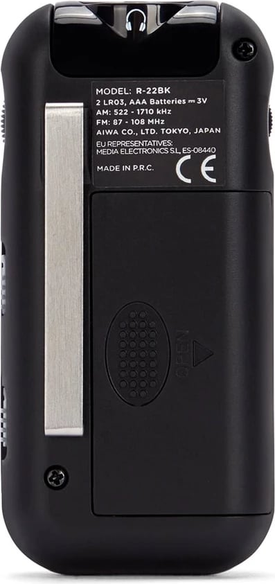 Radio Mini me Zë Hyperbass dhe Kufje AIWA R-22