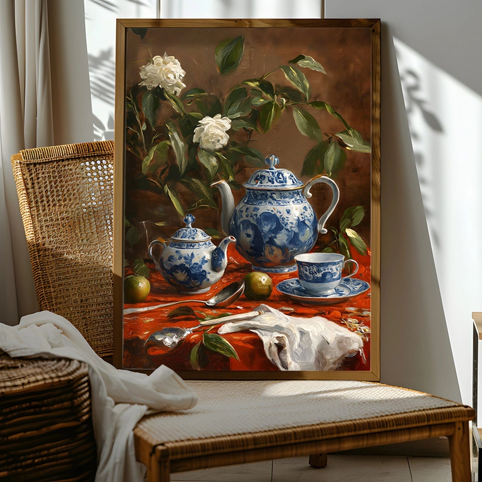 Pikturë dekorative me kornizë MDF, shumëngjyrëshe, Wallity, AI114, 50x70x3.5cm