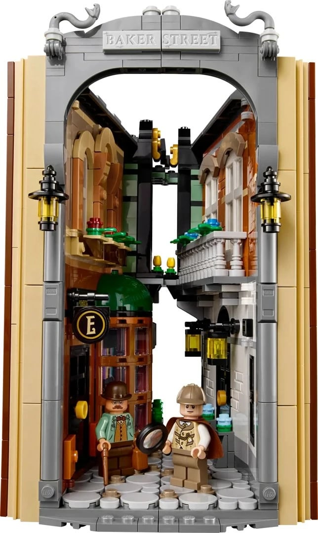 Set LEGO Sherlock Holmes Book nook, ICONS 10351, 5 minifigura