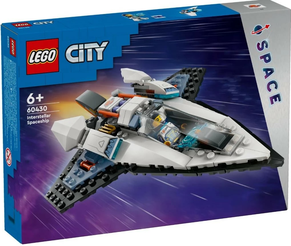 Set LEGO City Interstellar Ship 60430, 240 pjesë, plastikë