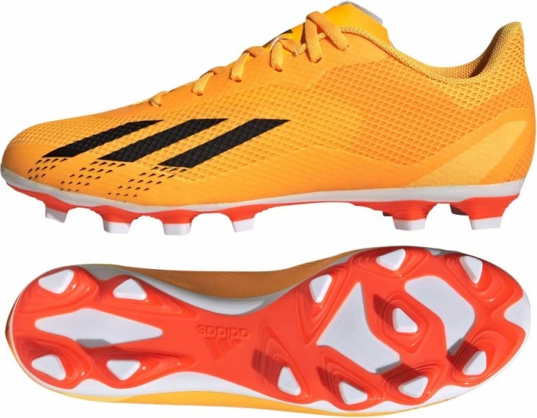 Këpucë futbolli për meshkuj adidas X Speedportal.4 FG, portokalli
