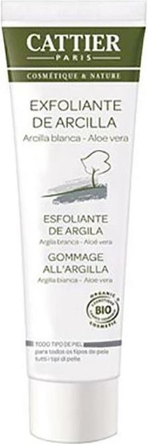 Eksfoliant fytyre Cattier Paris Exfoliante Arcilla Blanca, 100ml