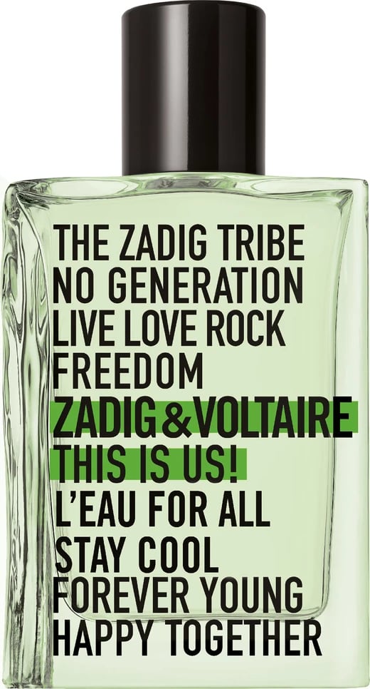 Eau de Toilette unisex Zadig&Voltaire This is Us! L'Eau for All 50ml
