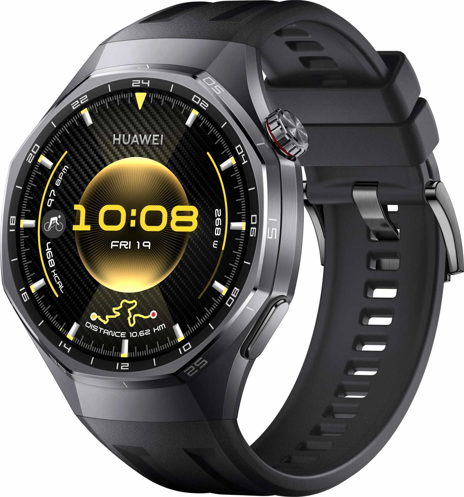 Smartwatch Huawei WATCH GT6 Pro 46mm Atum-B29F, rrip fluoroelastomer i zi