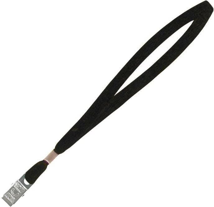 Kordë konferencash NEXT me kapëse, 45x1cm, 50 copë, E zezë