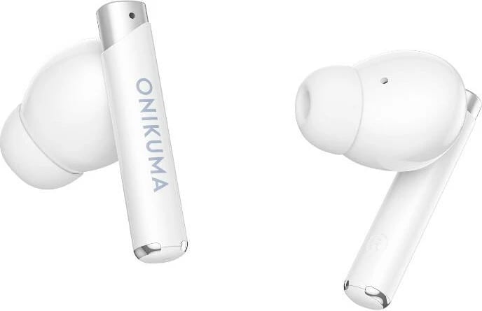 Kufje ONIKUMA T18 Bluetooth in-ear, TWS, të bardha