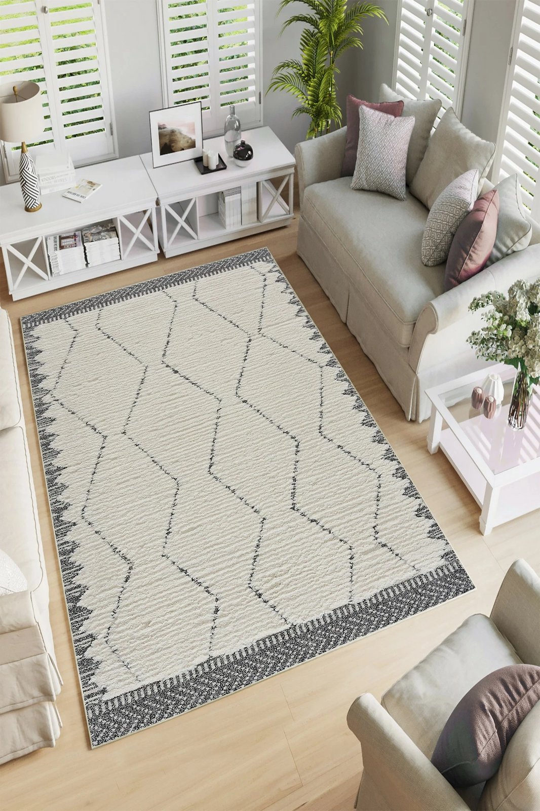 Qilim (80 x 120) Conceptum Hypnose, W1073 - shumëngjyrësh