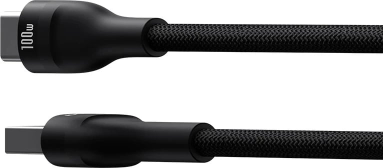 Kabllo Baseus Flash 2, USB-A në USB-C, 1m, 100W, e zezë