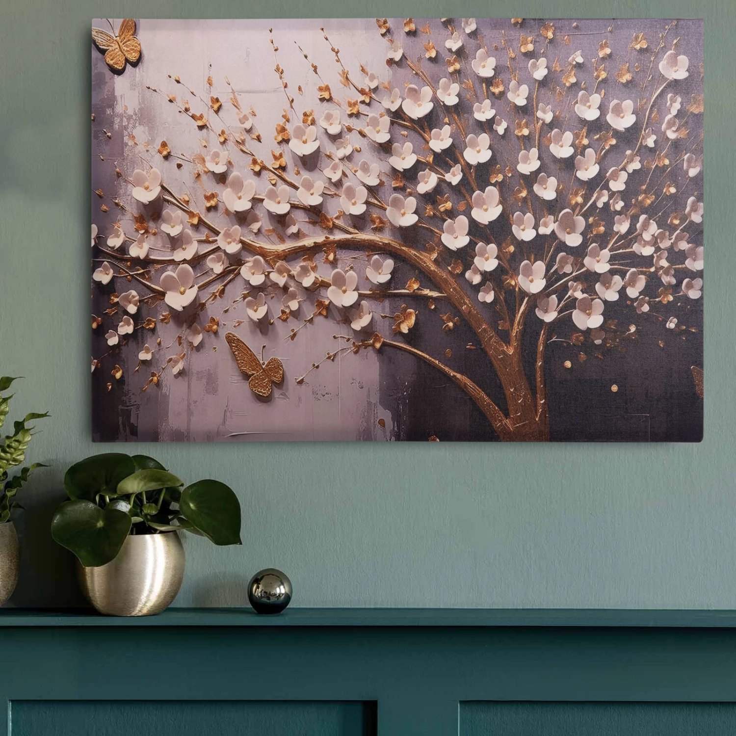 Pikturë muri GOBI FH4863, kanavacë e printuar, 98x2.5x68cm