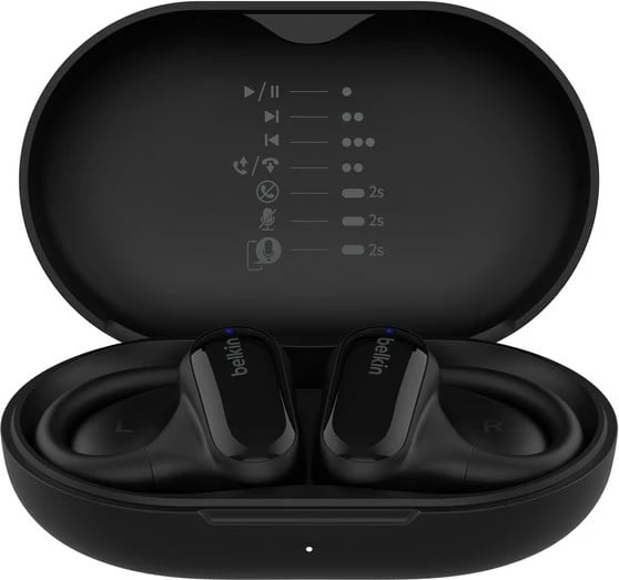 Kufje Belkin SoundForm ClearFit, TWS, Bluetooth, të zeza