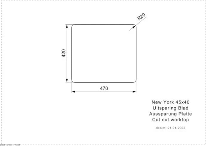 Lavaman inox, New York 45