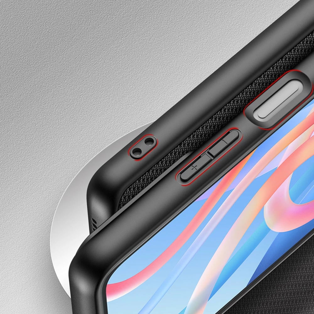 Mbështjellës Dux Ducis Fino për Poco M4 Pro 5G, najlon, i zi