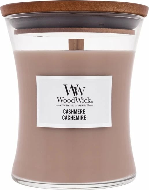 Qiri aromatik WoodWick Cashmere, 275g