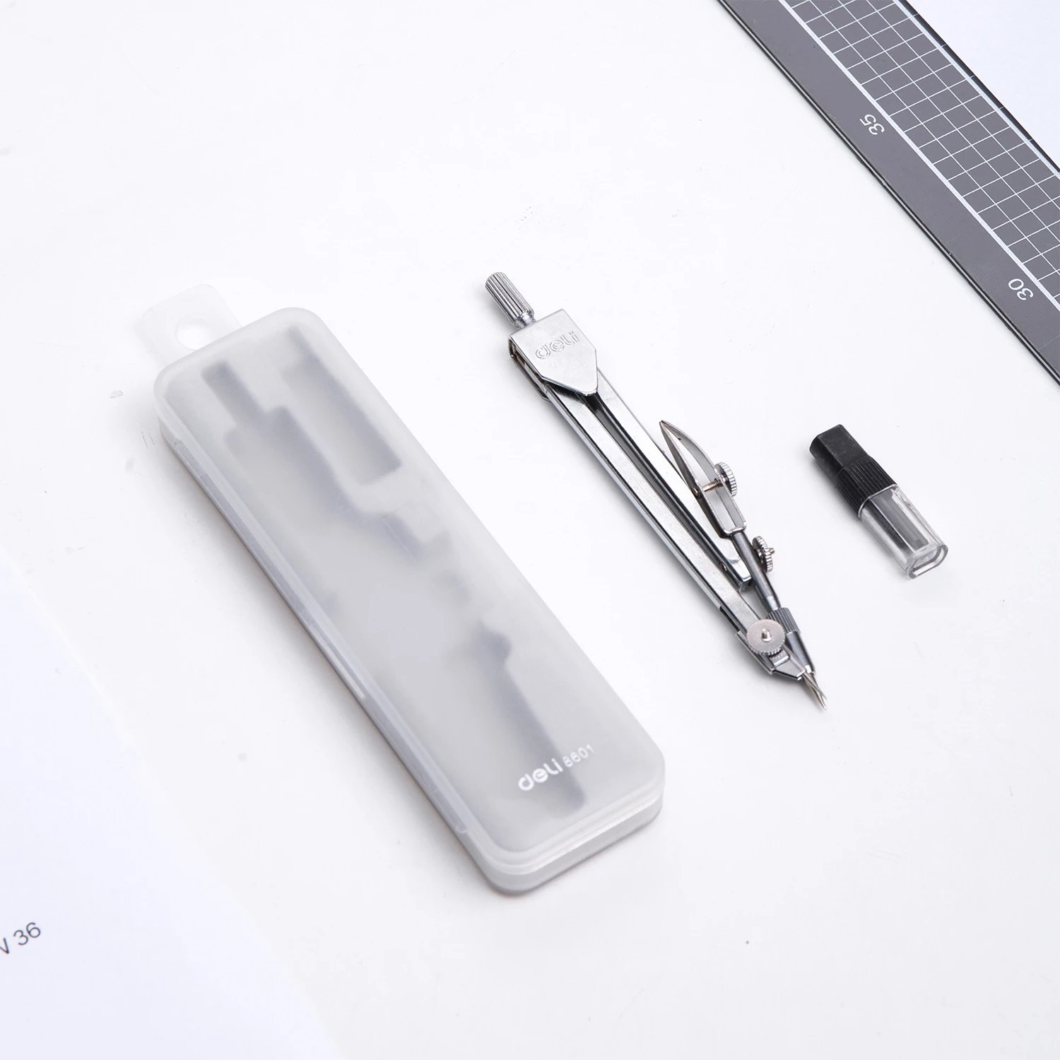 DELI KOMPAS MEKANIK 8601 1/24