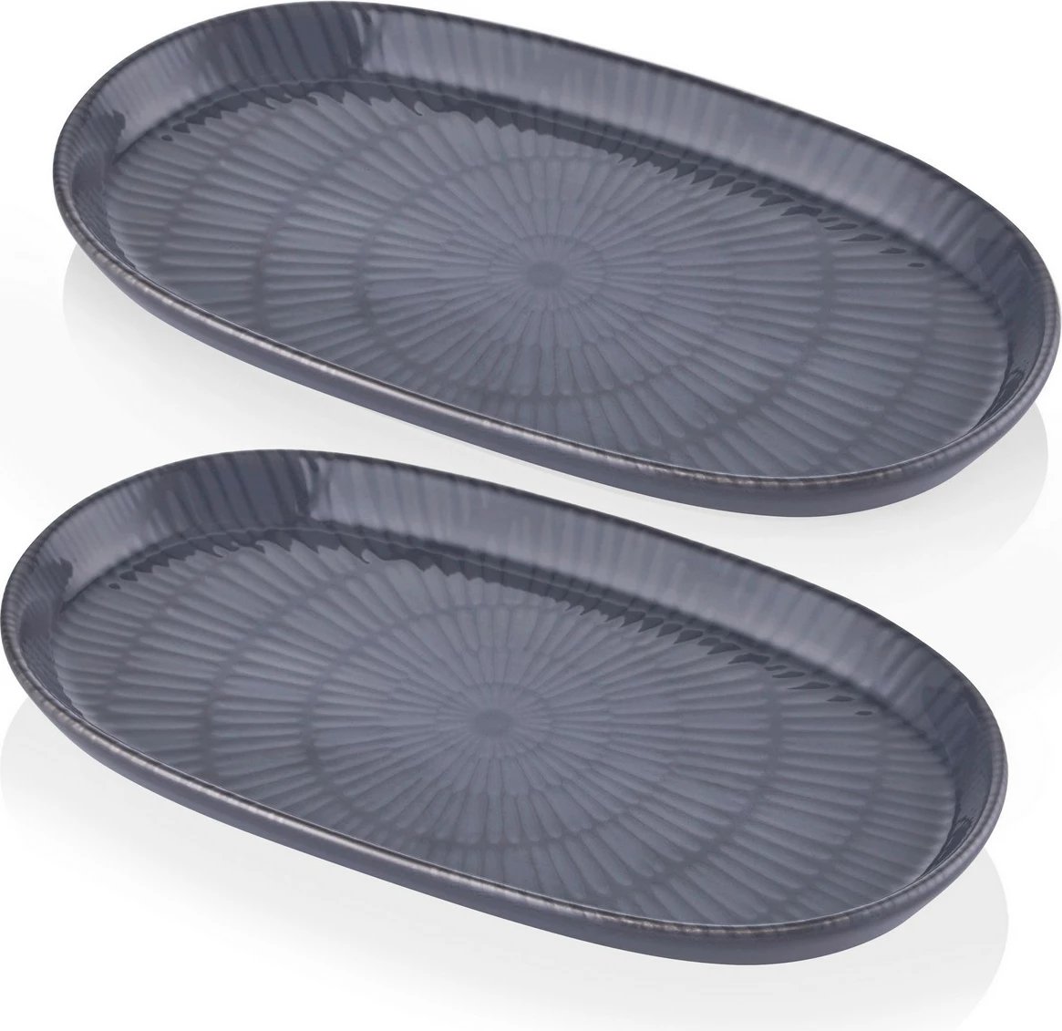 Set pjatash Hermia, 2 copë, gri, NON0010