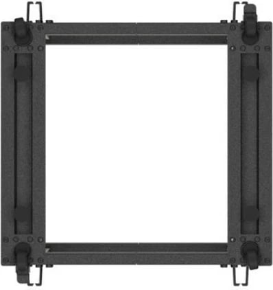 Kasë e hapur Lanberg OR01-6112-B, 12U, 600x600-1100 mm, e zezë