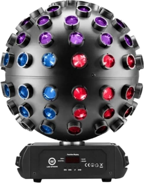 Efekt dritash LIGHT4ME LED SPHERE 5x18W RGBWA-UV