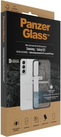 Mbështjellës PanzerGlass HardCase për Samsung Galaxy S22, transparent