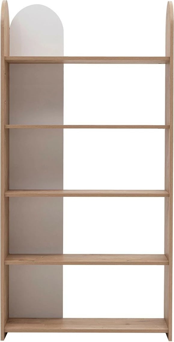 Raft librash Hanah Home, Mindy, ngjyrë safir dhe e bardhë, 90x30x180cm