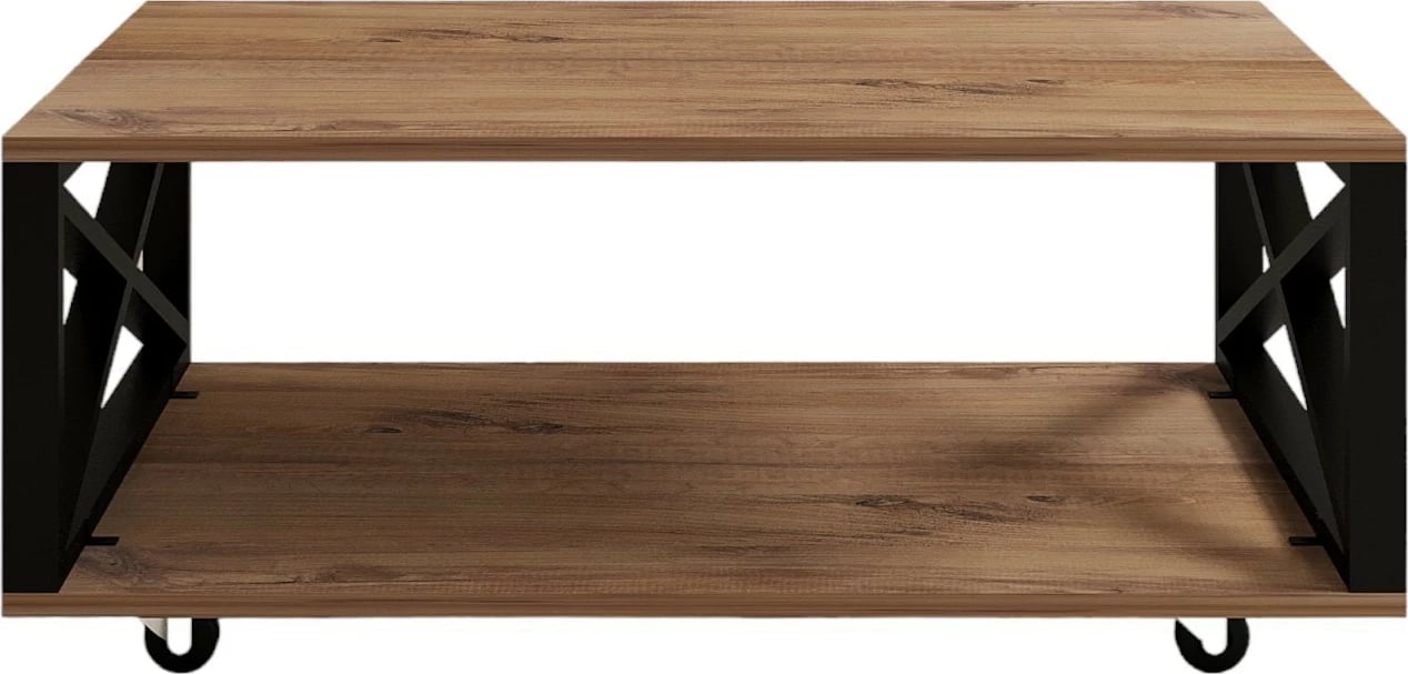 Tavolinë kafeje Hanah Home, Refia, dy nivele, ngjyrë Atlantic Pine