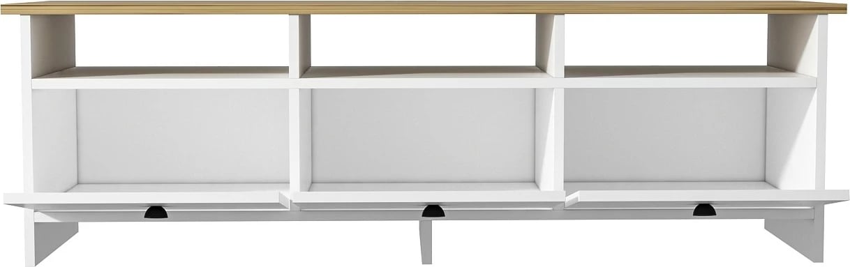 Komodë TV Skye Decor, Oslo, e bardhë-safir