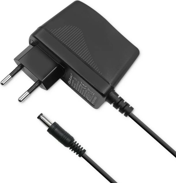 Kasë furnizimi Qoltec 52397, 24W, 12V, 2A, 5.5x2.1mm, e zezë