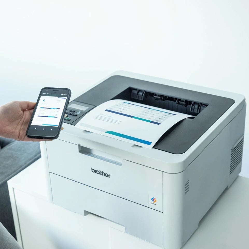Printer Brother HL-L3215CW, LED, ngjyrë, 600 x 2400 DPI, A4, 18 ppm, bardhë