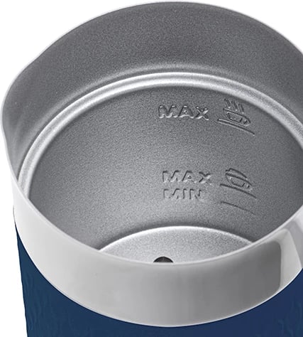 Shkumues qumështi elektrik, Adler, AD 4494, 500W, 300 ml ngrohje / 130 ml shkumë, 4 funksione, blu e errët