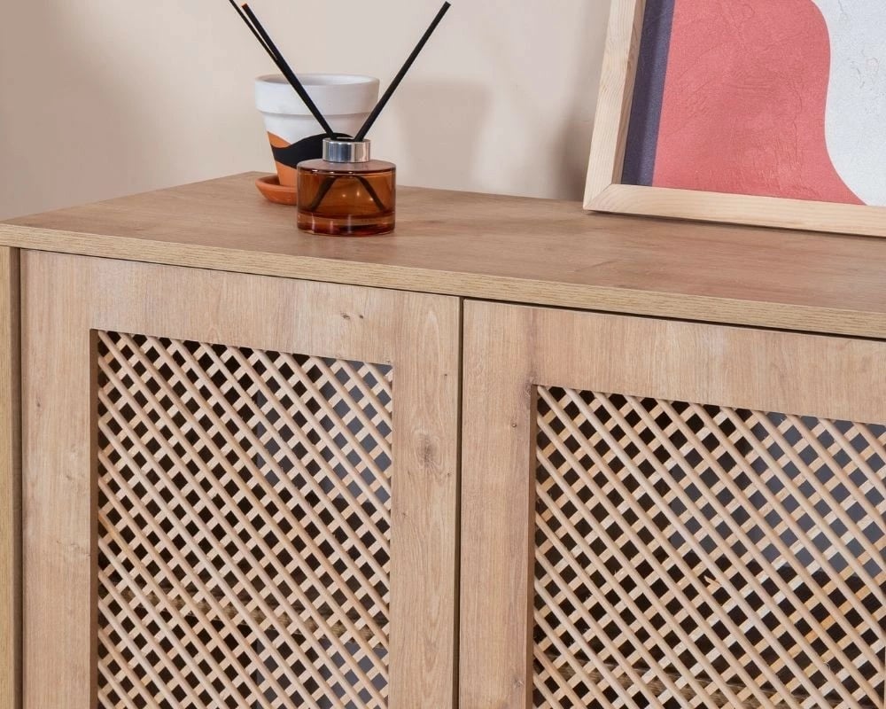 Komodë anësore Skye Decor, ngjyrë lisi