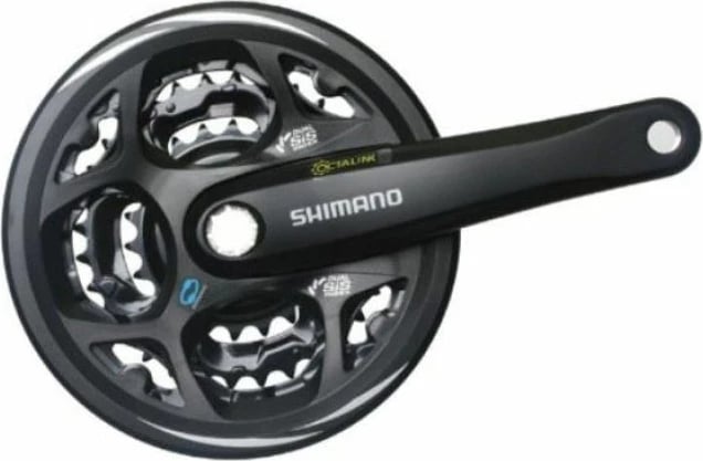 Set pedalieri Shimano për biçikletë, i zi