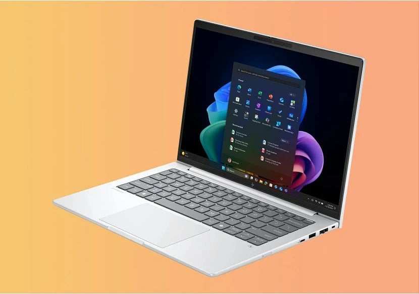 Laptop HP EliteBook 8 G1a, Ryzen AI 7 PRO 350, 14" WUXGA, 24GB RAM, 512GB SSD, Pike silver aluminium