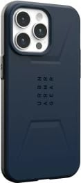 Mbështjellës Urban Armor Gear Civilian MagSafe për celular, 17 cm (6.7"), Blu