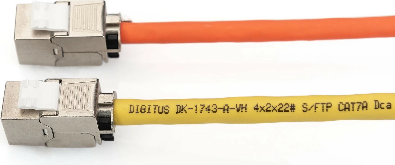 Keystone modul Digitus Cat. 6A, shielded, menaxher kabllosh, RJ-45, silver