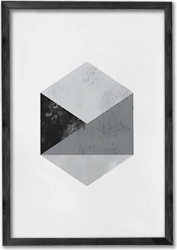 Set pikturash dekorative me kornizë, shumëngjyrëshe, 3 copë, Wallity, Ersy3Syhcrv69