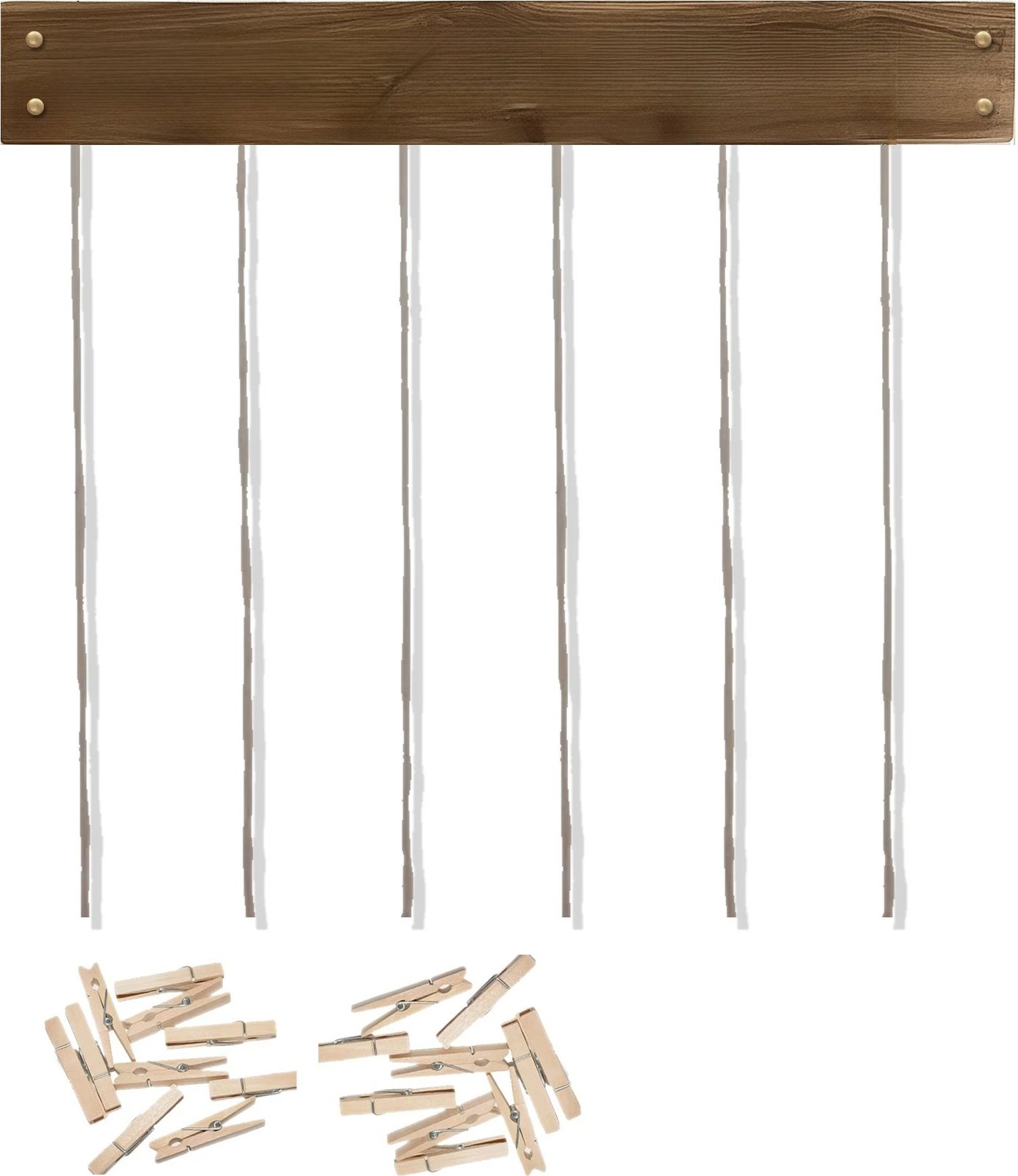 Raf dekorativ prej druri për mur, Skye Decor, Raf288