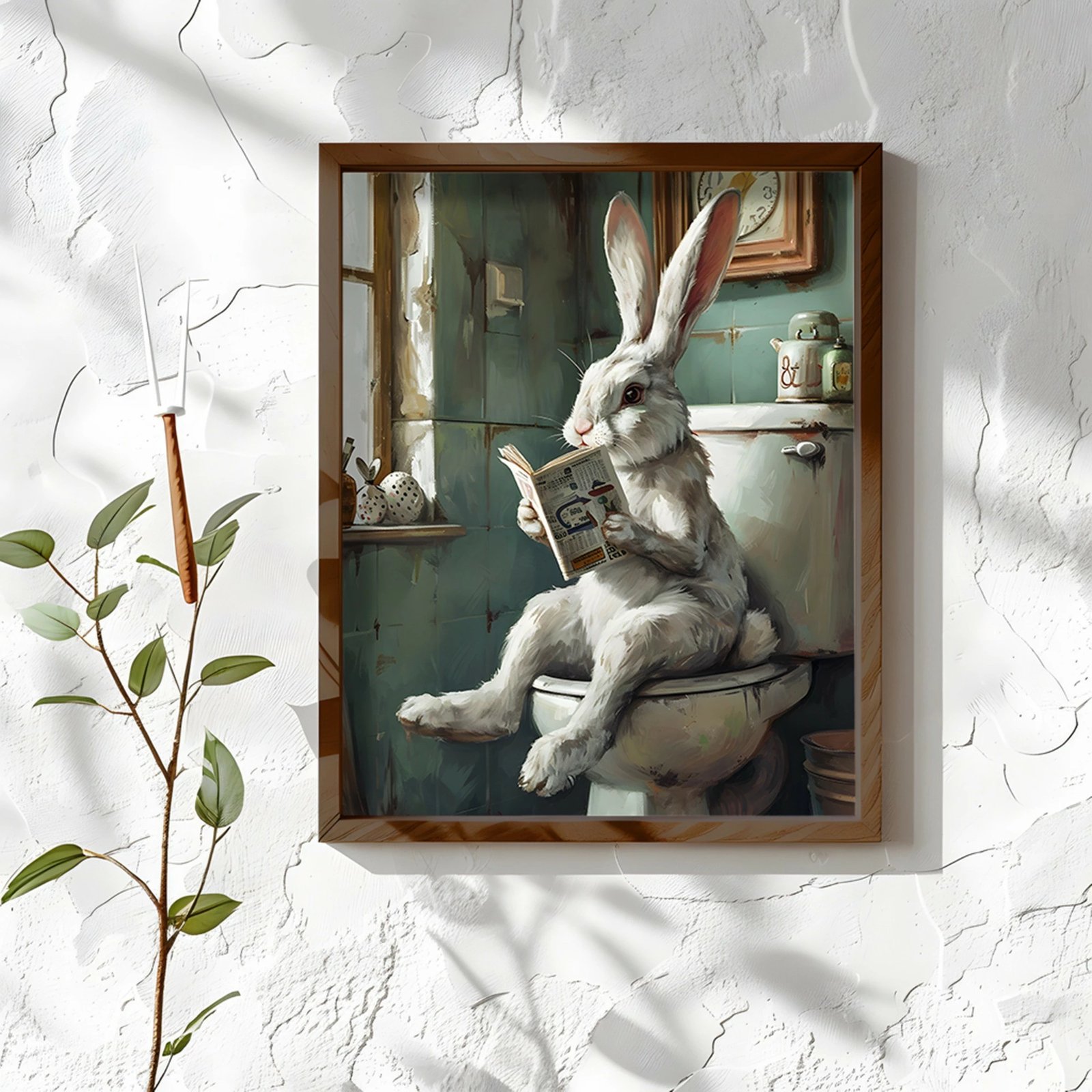 Pikturë dekorative me kornizë MDF, shumëngjyrëshe, AI187