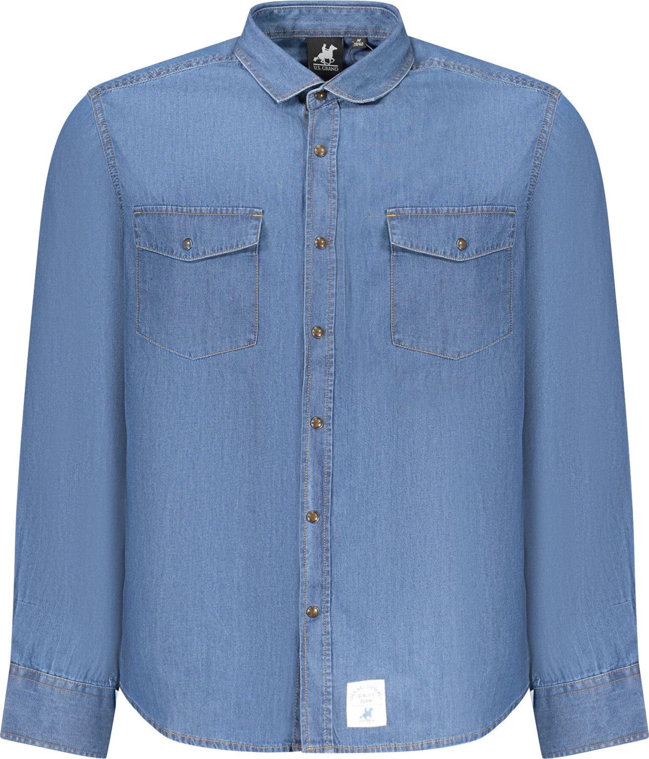 Këmishë për meshkuj U.S. GRAND, e kaltërt