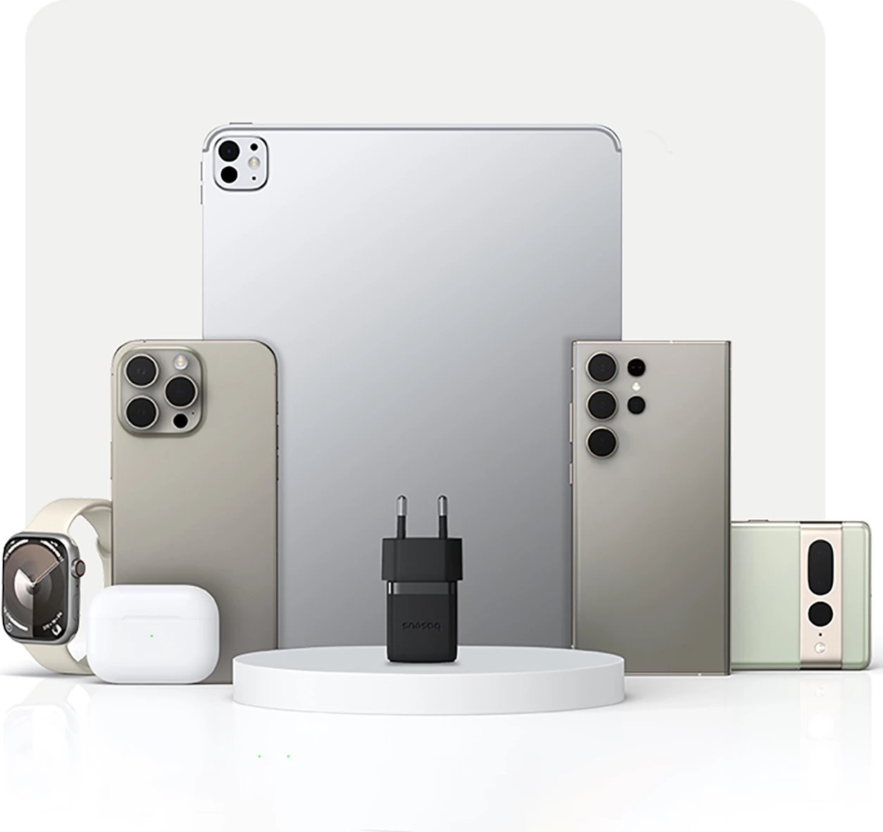 Karikues muri Baseus Palm 1C 20W me kabllo USB-C 1m, i zi