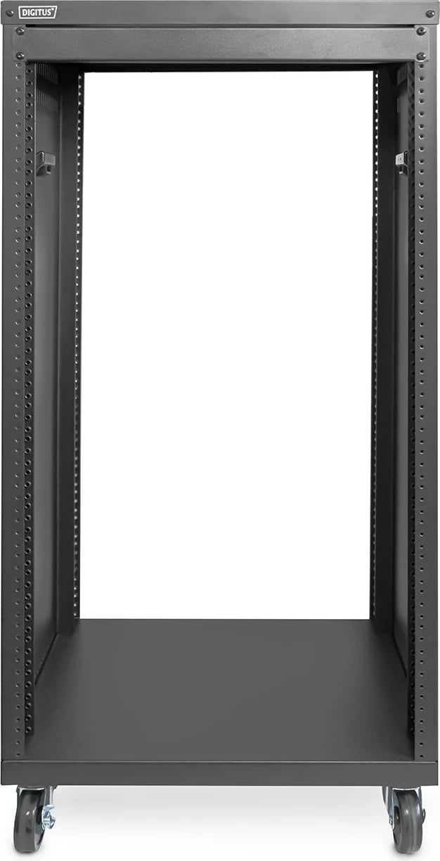 Kasë rrjeti Digitus Universal 19", 21HE, me rrota, e zezë