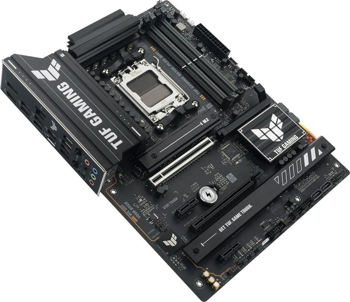 Pllakë amë ASUS TUF GAMING B650E-PLUS WIFI, Socket AM5, ATX, Wi-Fi 6E, E zezë