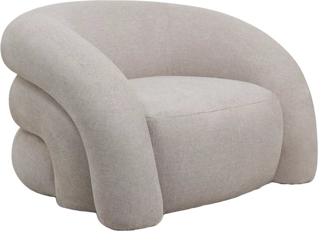 Fotel Lexy, krem, 100x89.5x60cm