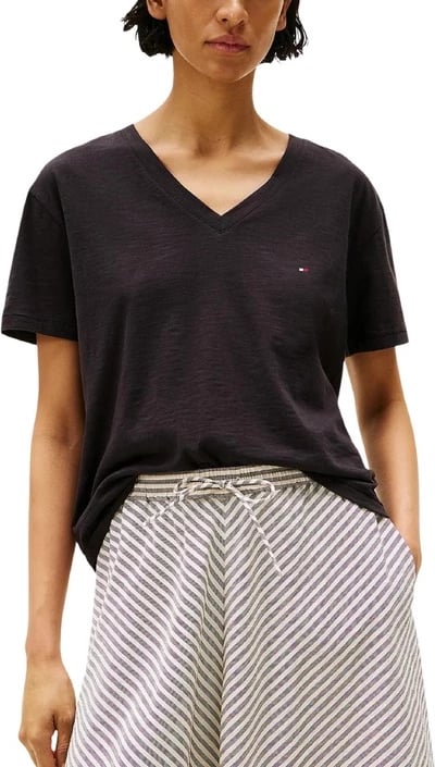 Maicë Tommy Hilfiger donna femra e zezë