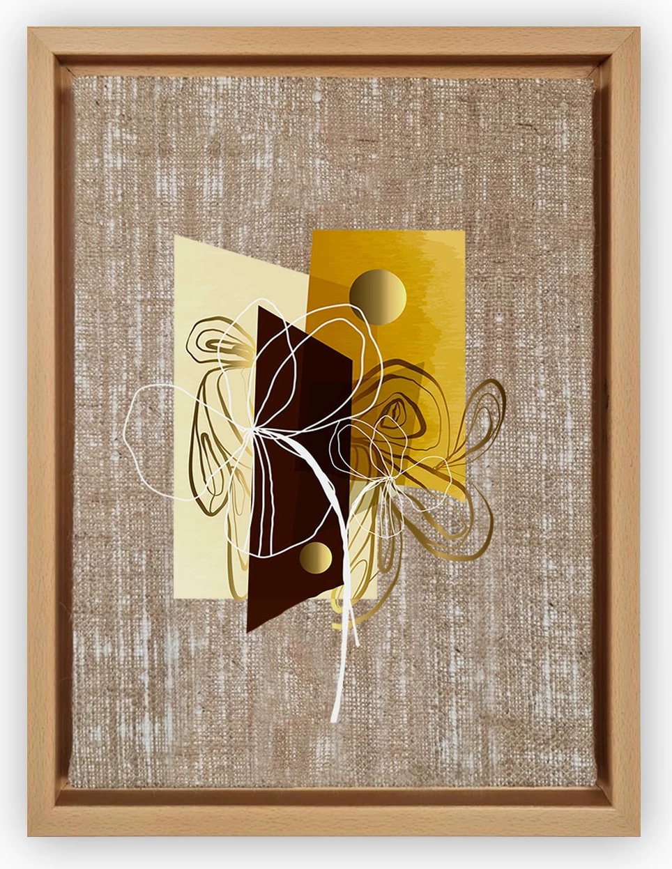 Pikturë dekorative në kanavacë Wallity, shumëngjyrëshe, LNJ31979976728 - 4666, 46x66cm