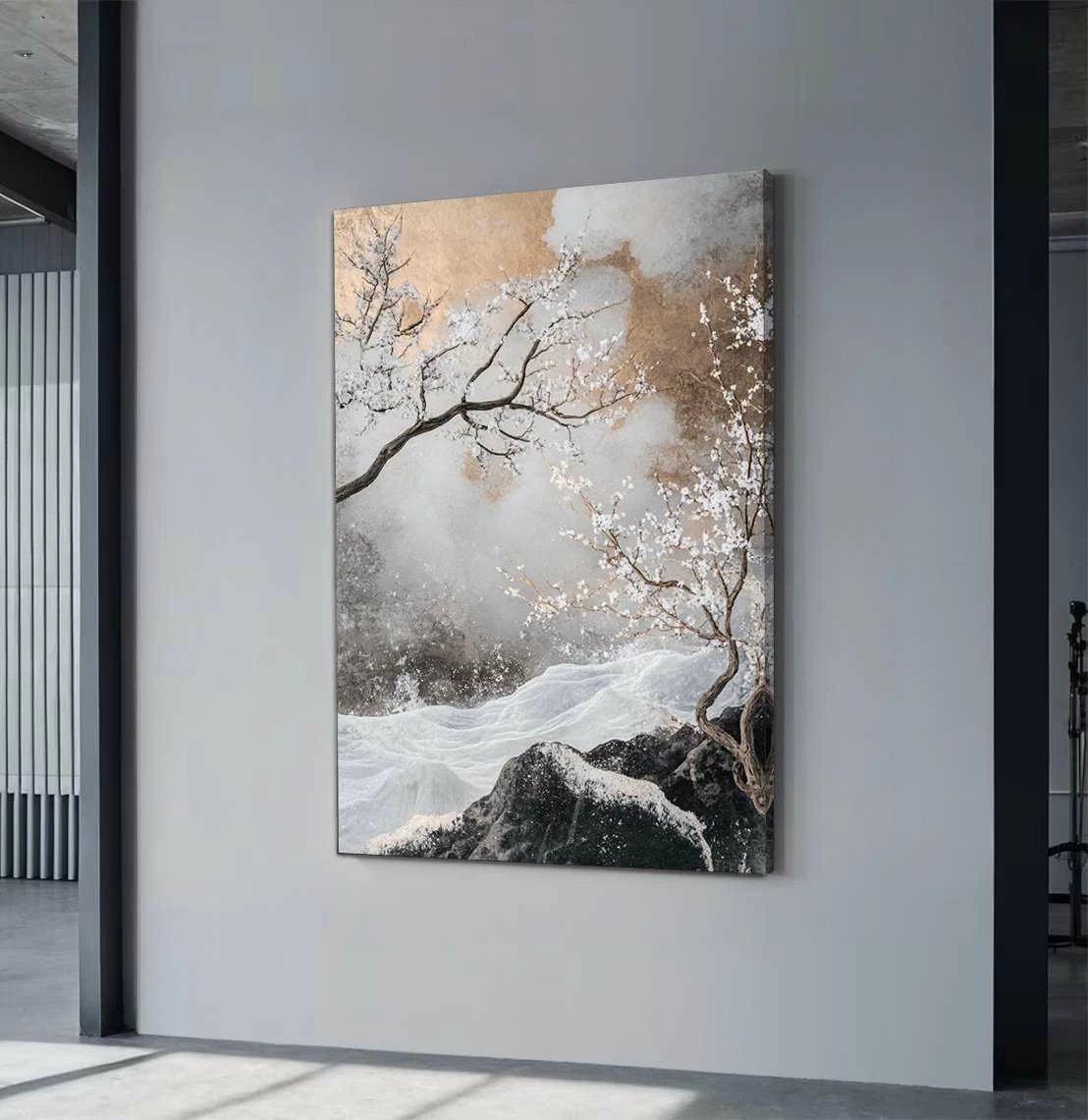 Pikturë dekorative në kanavacë, shumëngjyrëshe, Wallity YNS-1007, 45x70cm