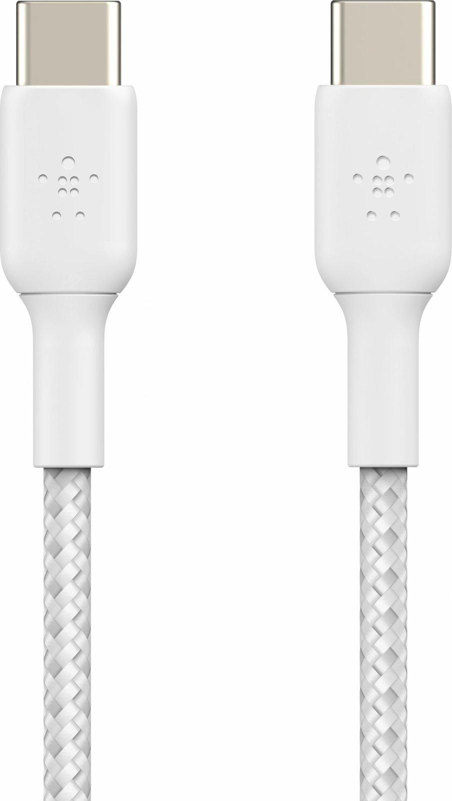 Kabllo USB-C Belkin CAB004BT2M, 2m, 2 copë, najlon, e bardhë