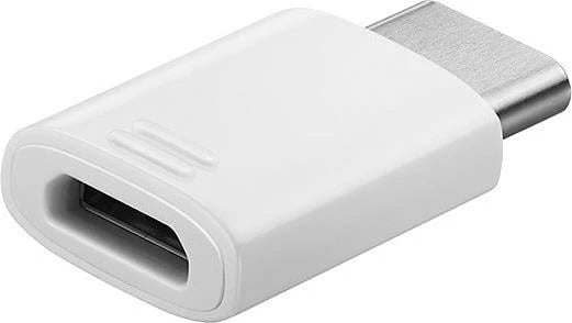 Adapter konvertues Samsung microUSB në Type-C,e bardhë