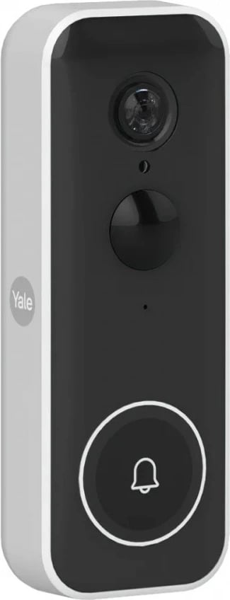 Video-derë inteligjente YALE HOME SV-VDB-1A-W, Full HD 1080p, WiFi, e zezë/bardhë Video-derë inteligjente YALE HOME SV-VDB-1A-W, Full HD 1080p, WiFi, e zezë/bardhë