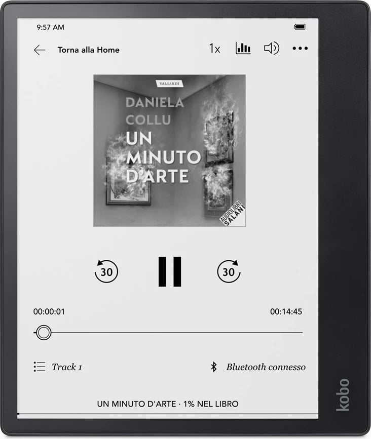 Lexuesi i librit elektronik Rakuten Kobo Elipsa 2E, me prekje, 32 GB Wi-Fi, i zi Lexuesi i librit elektronik Rakuten Kobo Elipsa 2E, me prekje, 32 GB Wi-Fi, i zi